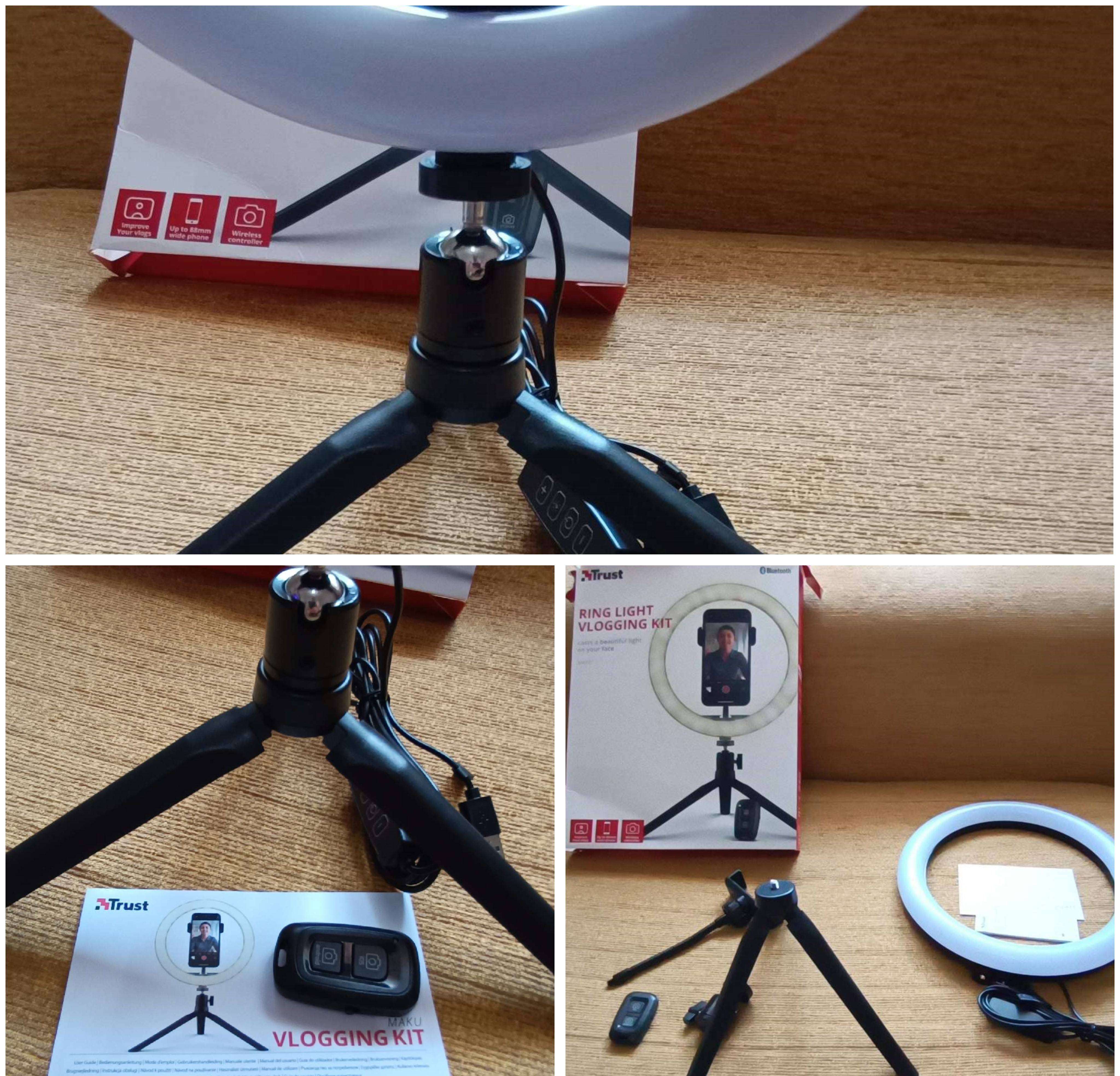 Trust Maku Ring Light Vlogging Kit Recensione